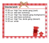 Crea-tea lunch