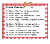 Crea-tea afternoon Crea-tea afternoon
