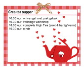 Crea-tea supper Crea-tea supper
